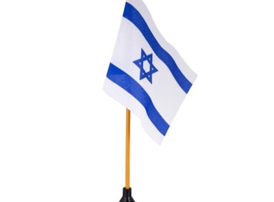 4 in x 6 in Jewish / Israel Mini-Flag