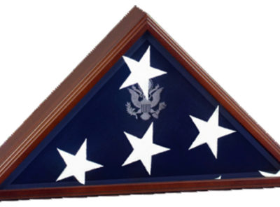 Vice Presidential Flag Case – Cherry Finish