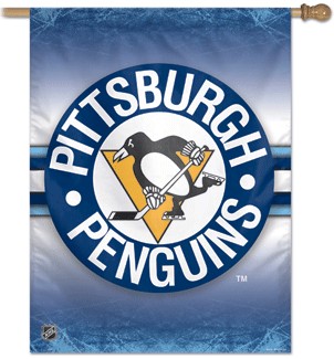 Pittsburgh Penguins Outdoor Banner (Blue)