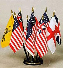 Flags of Our Country Desktop Set