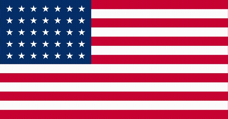 35-Star Union Civil War Flag (Sewn) 35-Star Union Civil War Flag (Sewn)