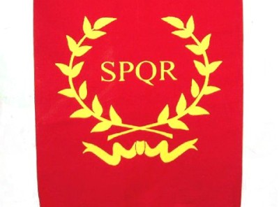 SPQR - Wreath (Red)