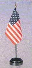 U.S. Desktop Flag Set