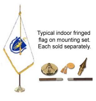 Mounting Set for Indoor Flag - 8' Pole