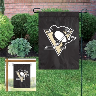 Pittsburgh Penguins Applique Garden / Window Flag