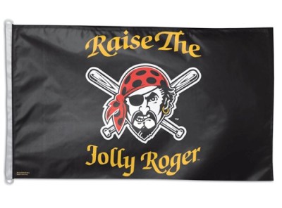 Pittsburgh Pirates 3' x 5' Flag - "Raise the Jolly Roger"