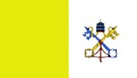 Indoor / Parade Fringed Papal / Catholic Flag