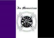 Fireman Mourning Flag (3' x 5')