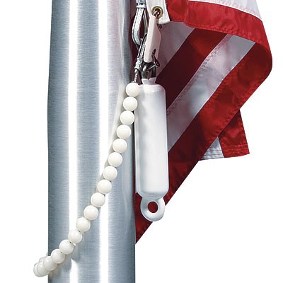 Aluminum Flagpole with Internal Rope and Cam Cleat