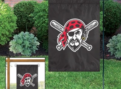 Pittsburgh Pirates Applique Garden / Window Flag