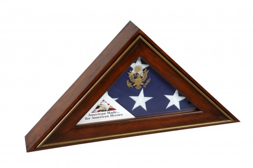Flag Case-5-Star-General-65-Antique-Cherry-Closed