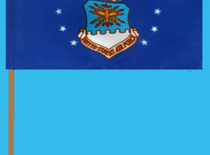 Air Force Flag – 12 in x 18 in on staff