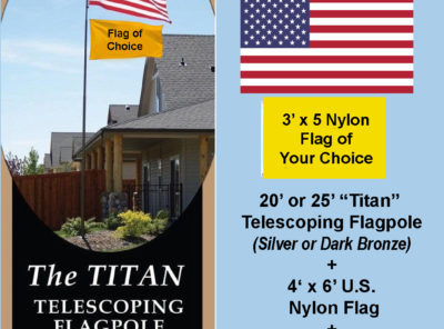 MY CHOICE Flagpole Package