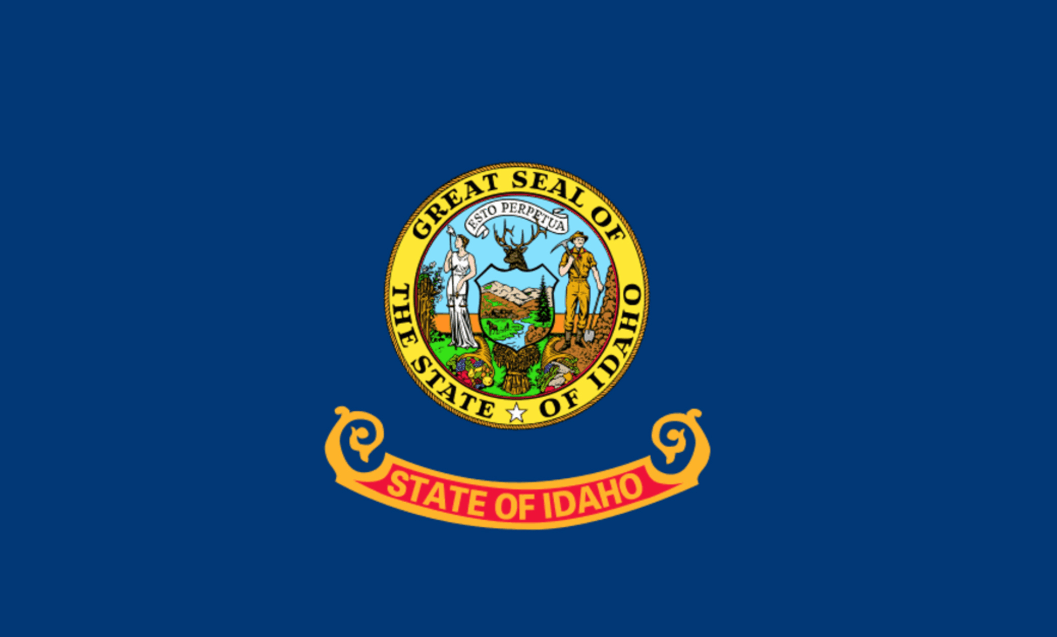 Id⁯aho flag