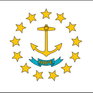 State flag of Rhode Island