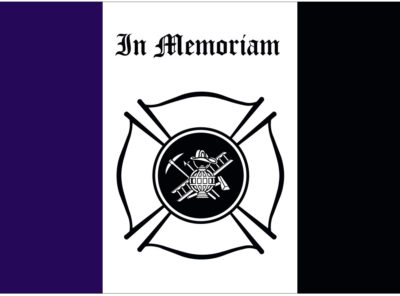 Firefighters In Memoriam Nylon Flag 3 ft x 5 ft