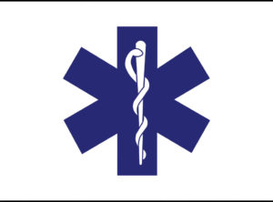 Star of Life Flag 3 ft x 5 ft