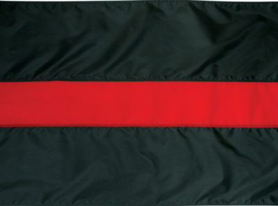 Thin Red Line Flag