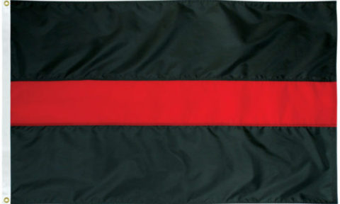 Thin Red Line Flag