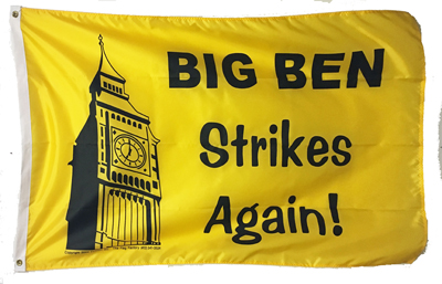 3 ft x 5 ft Big Ben nylon flag
